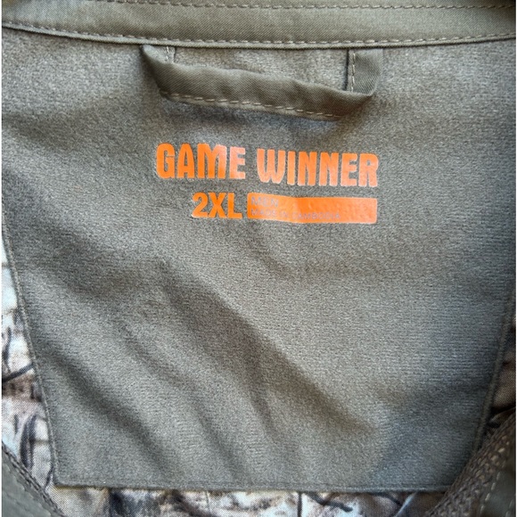Game Winner Men’s Long Sleeve Button Down Realtree Camo 2XL Shirt with Pockets - Picture 3 of 5